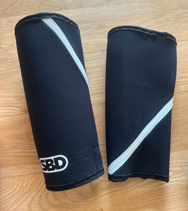 SBD Knee Sleeve 7mm black/white